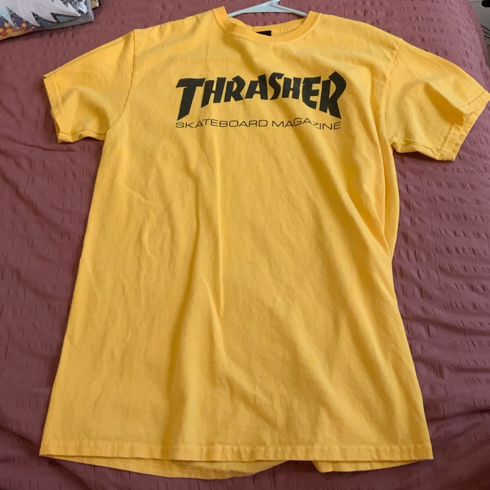 Thrasher Yellow Tee